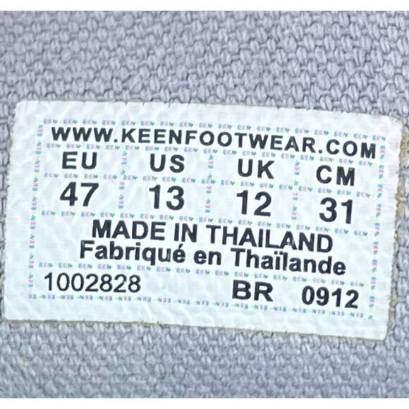 Keen Men's Timmons Chukka Boots 13 Black Soft Leather Lace Up Moc Toe Lace Up - Picture 10 of 14